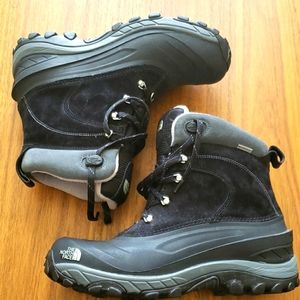 Men's The North Face waterproof black snow boots